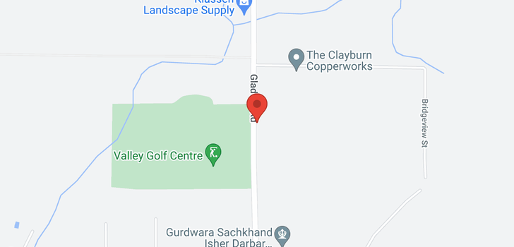 map of 4272 GLADWIN ROAD